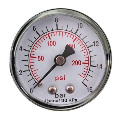 Pressure Gauge 1/4